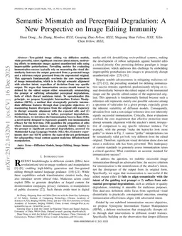 Semantic Mismatch and Perceptual Degradation: A New Perspective on Image Editing Immunity