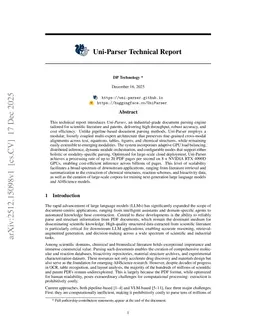 Uni-Parser Technical Report