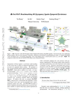 OccSTeP: Benchmarking 4D Occupancy Spatio-Temporal Persistence