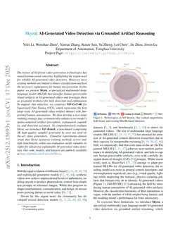 Skyra: AI-Generated Video Detection via Grounded Artifact Reasoning