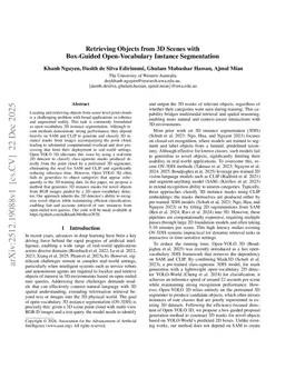 Retrieving Objects from 3D Scenes with Box-Guided Open-Vocabulary Instance Segmentation