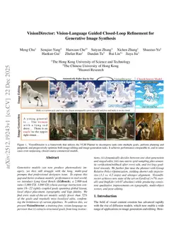 VisionDirector: Vision-Language Guided Closed-Loop Refinement for Generative Image Synthesis