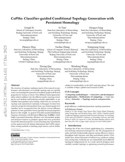 CoPHo: Classifier-guided Conditional Topology Generation with Persistent Homology