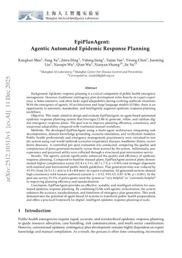 EpiPlanAgent: Agentic Automated Epidemic Response Planning