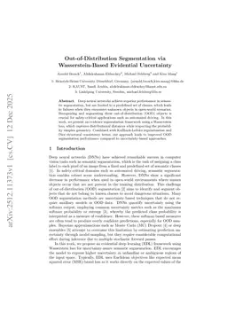 Out-of-Distribution Segmentation via Wasserstein-Based Evidential Uncertainty