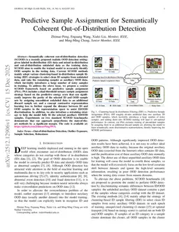 Predictive Sample Assignment for Semantically Coherent Out-of-Distribution Detection