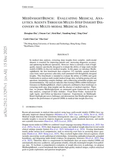 MedInsightBench: Evaluating Medical Analytics Agents Through Multi-Step Insight Discovery in Multimodal Medical Data