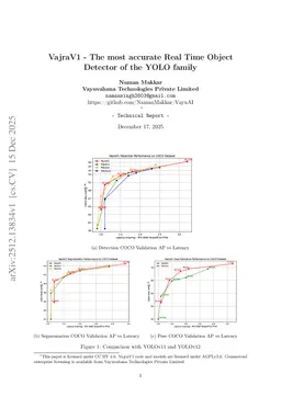 VajraV1 -- The most accurate Real Time Object Detector of the YOLO family