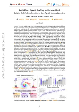 Let It Flow: Agentic Crafting on Rock and Roll, Building the ROME Model within an Open Agentic Learning Ecosystem