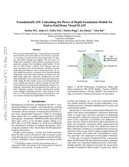 FoundationSLAM: Unleashing the Power of Depth Foundation Models for End-to-End Dense Visual SLAM