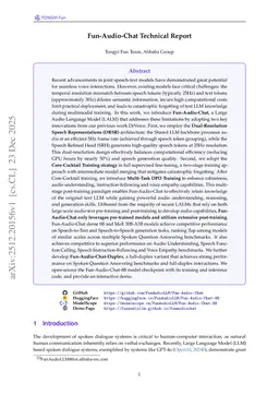 Fun-Audio-Chat Technical Report