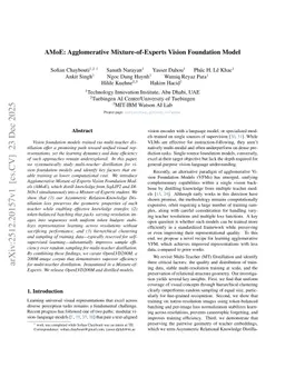 AMoE: Agglomerative Mixture-of-Experts Vision Foundation Model