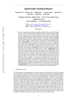 QuarkAudio Technical Report