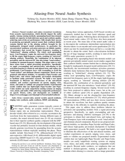 Aliasing-Free Neural Audio Synthesis