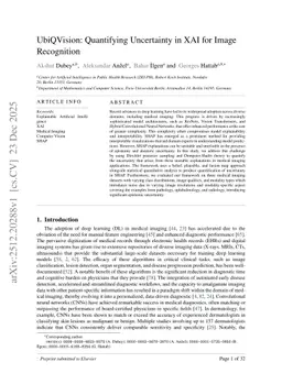 UbiQVision: Quantifying Uncertainty in XAI for Image Recognition