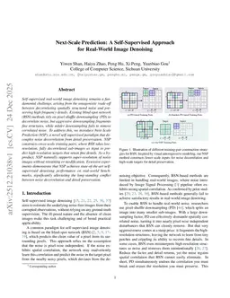 Next-Scale Prediction: A Self-Supervised Approach for Real-World Image Denoising