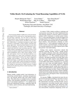 VisRes Bench: On Evaluating the Visual Reasoning Capabilities of VLMs