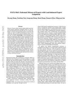 FLEX-MoE: Federated Mixture-of-Experts with Load-balanced Expert Assignment