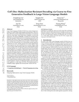 CoFi-Dec: Hallucination-Resistant Decoding via Coarse-to-Fine Generative Feedback in Large Vision-Language Models