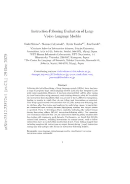 Instruction-Following Evaluation of Large Vision-Language Models