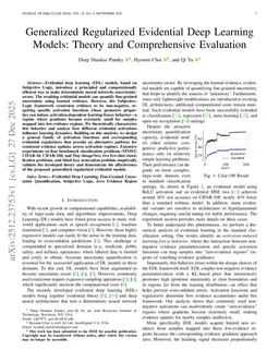 Generalized Regularized Evidential Deep Learning Models: Theory and Comprehensive Evaluation