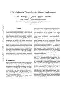 DINO-VO: Learning Where to Focus for Enhanced State Estimation