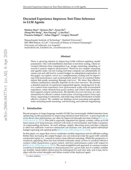 Decocted Experience Improves Test-Time Inference in LLM Agents