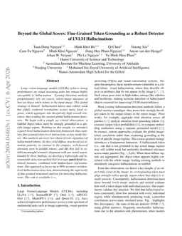 Beyond the Global Scores: Fine-Grained Token Grounding as a Robust Detector of LVLM Hallucinations