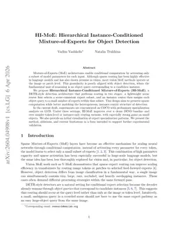 HI-MoE: Hierarchical Instance-Conditioned Mixture-of-Experts for Object Detection
