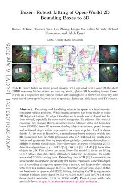 Boxer: Robust Lifting of Open-World 2D Bounding Boxes to 3D