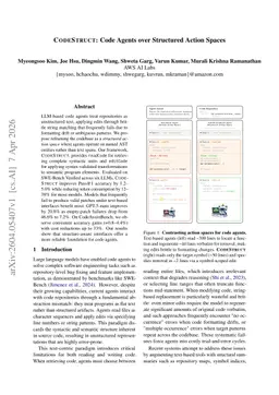 CODESTRUCT: Code Agents over Structured Action Spaces