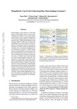 PhageBench: Can LLMs Understand Raw Bacteriophage Genomes?