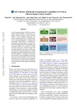 AICA-Bench: Holistically Examining the Capabilities of VLMs in Affective Image Content Analysis