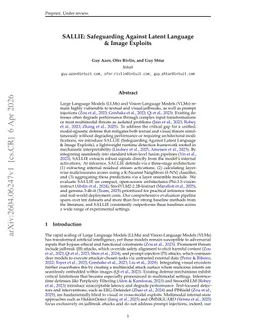 SALLIE: Safeguarding Against Latent Language & Image Exploits