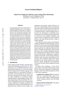 Luwen Technical Report