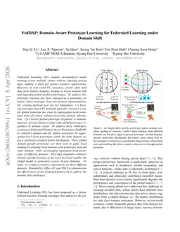 FedDAP: Domain-Aware Prototype Learning for Federated Learning under Domain Shift