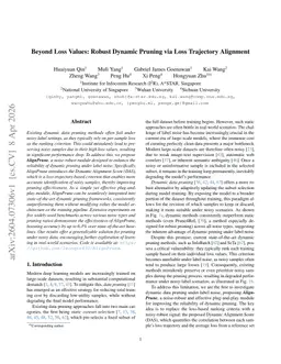 Beyond Loss Values: Robust Dynamic Pruning via Loss Trajectory Alignment