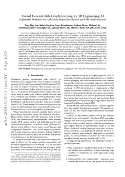 Toward Generalizable Graph Learning for 3D Engineering AI: Explainable Workflows for CAE Mode Shape Classification and CFD Field Prediction