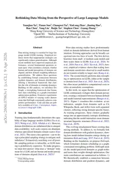 Rethinking Data Mixing from the Perspective of Large Language Models