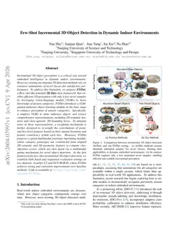 Few-Shot Incremental 3D Object Detection in Dynamic Indoor Environments