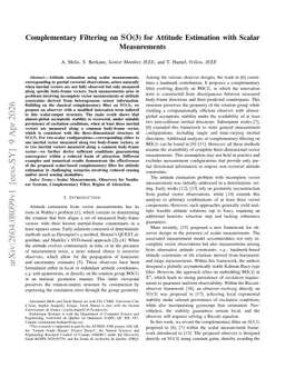 Complementary Filtering on SO(3) for Attitude Estimation with Scalar Measurements