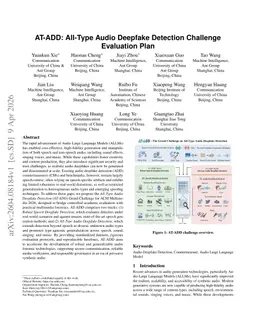 AT-ADD: All-Type Audio Deepfake Detection Challenge Evaluation Plan