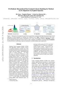 ProMedical: Hierarchical Fine-Grained Criteria Modeling for Medical LLM Alignment via Explicit Injection