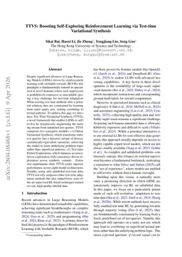 TTVS: Boosting Self-Exploring Reinforcement Learning via Test-time Variational Synthesis