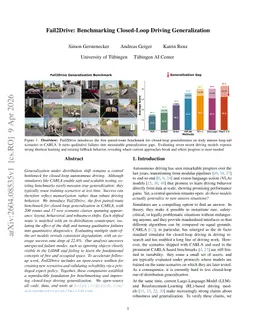 Fail2Drive: Benchmarking Closed-Loop Driving Generalization