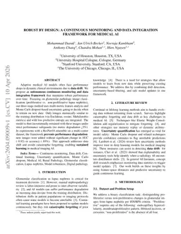 Robust by Design: A Continuous Monitoring and Data Integration Framework for Medical AI