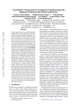 NyayaMind- A Framework for Transparent Legal Reasoning and Judgment Prediction in the Indian Legal System