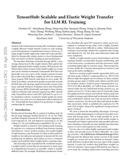 TensorHub: Scalable and Elastic Weight Transfer for LLM RL Training