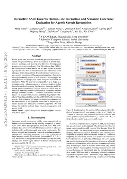 Interactive ASR: Towards Human-Like Interaction and Semantic Coherence Evaluation for Agentic Speech Recognition