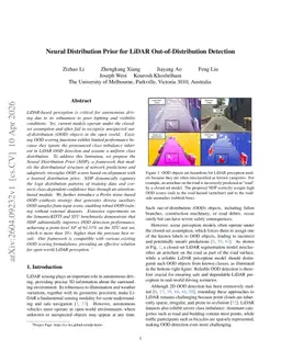 Neural Distribution Prior for LiDAR Out-of-Distribution Detection
